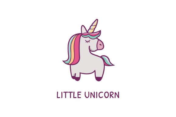 Download Little Unicorn Vector Design - Unicorn vector Collection