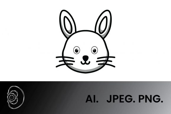 Download Greyscale Cute Cat Illustration - Cat illustration Collection